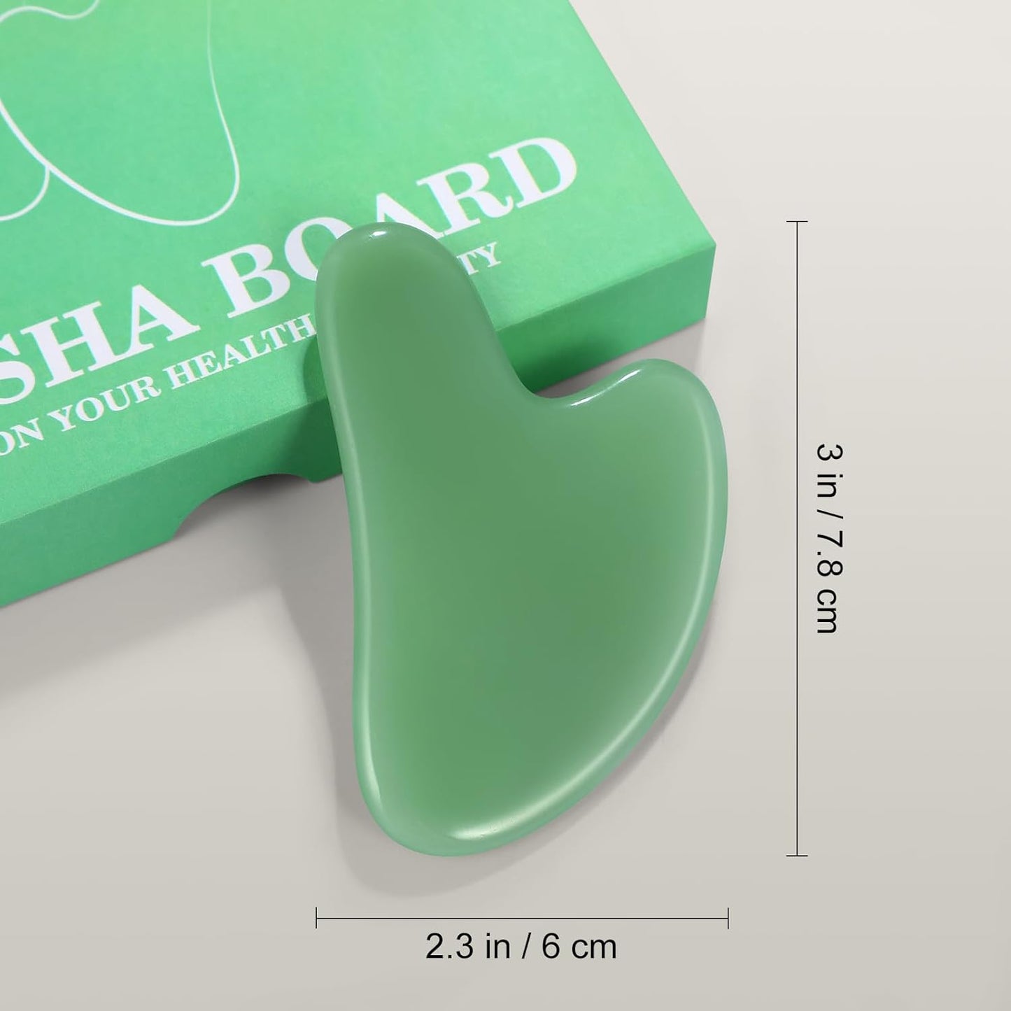 Gua Sha Jade Stone Facial Tool