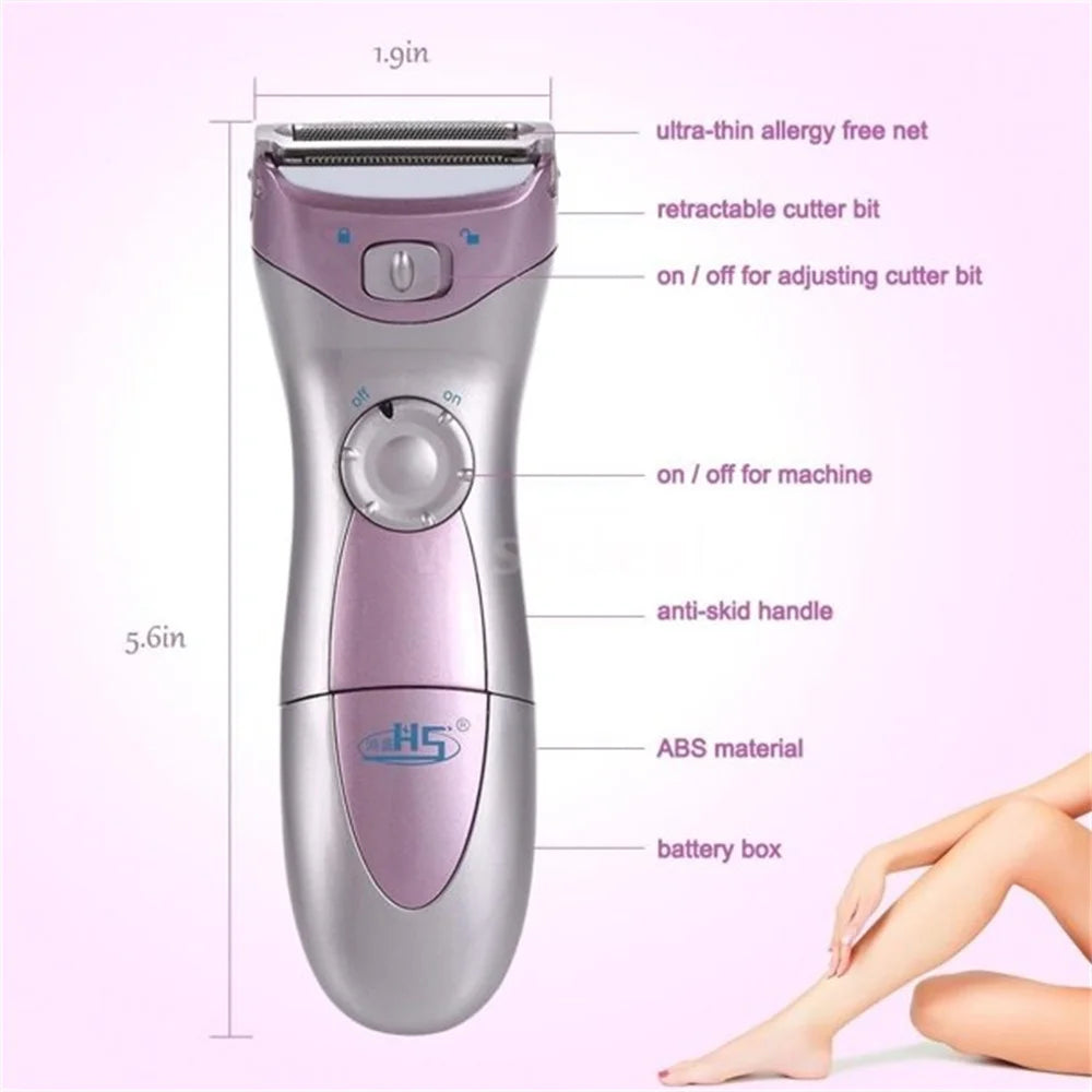 Electric Cordless Shaver for Women 