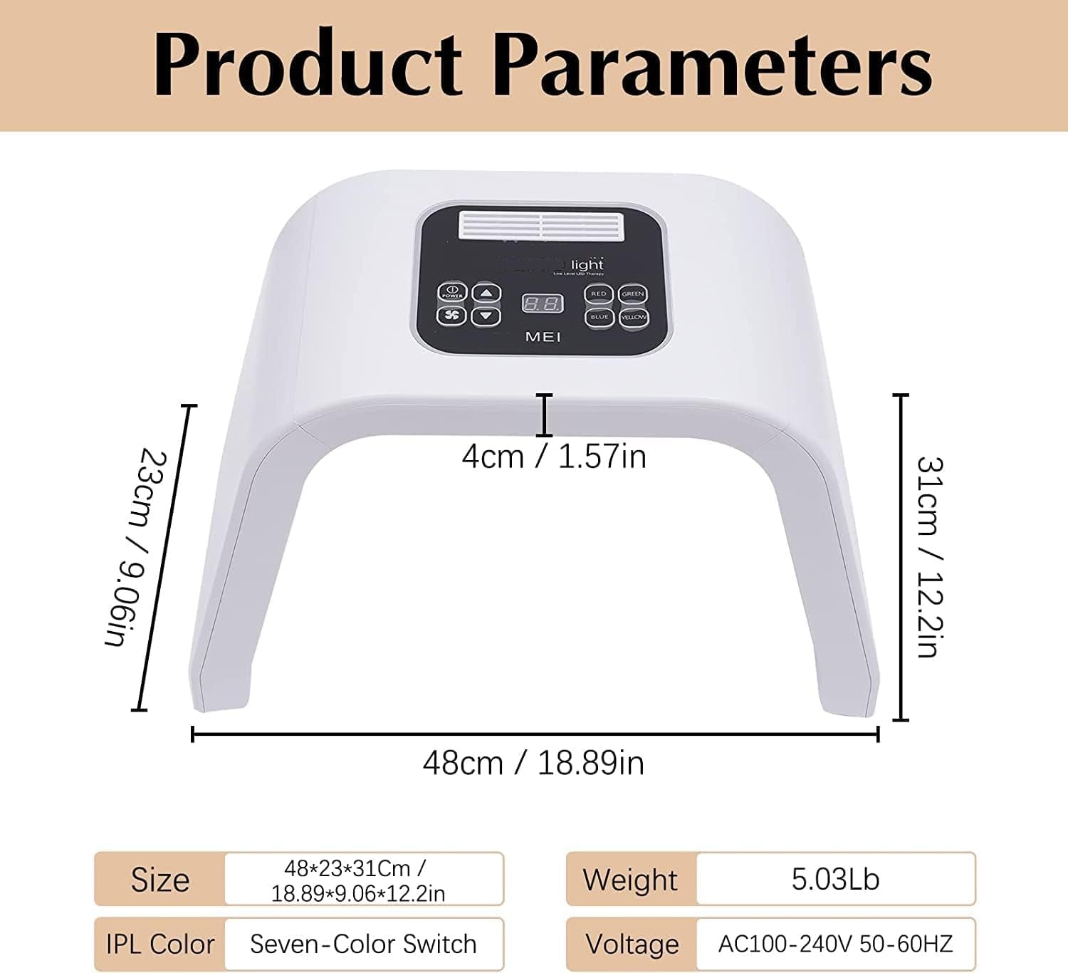 Infrared Light Therapy Machine