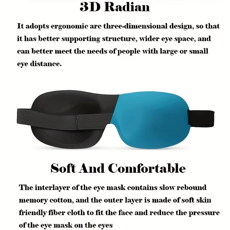 100% Light Blocking Eye Mask