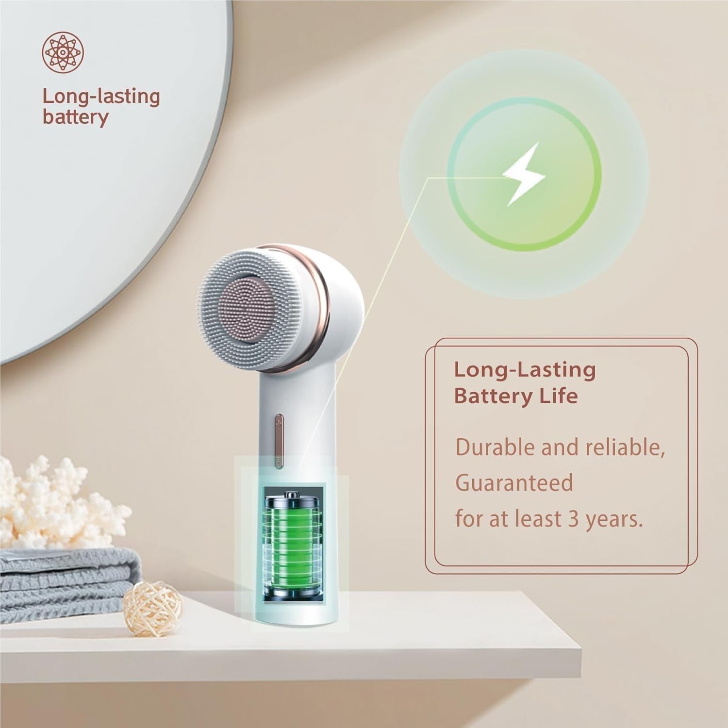 Electric Facial Cleansing Brush