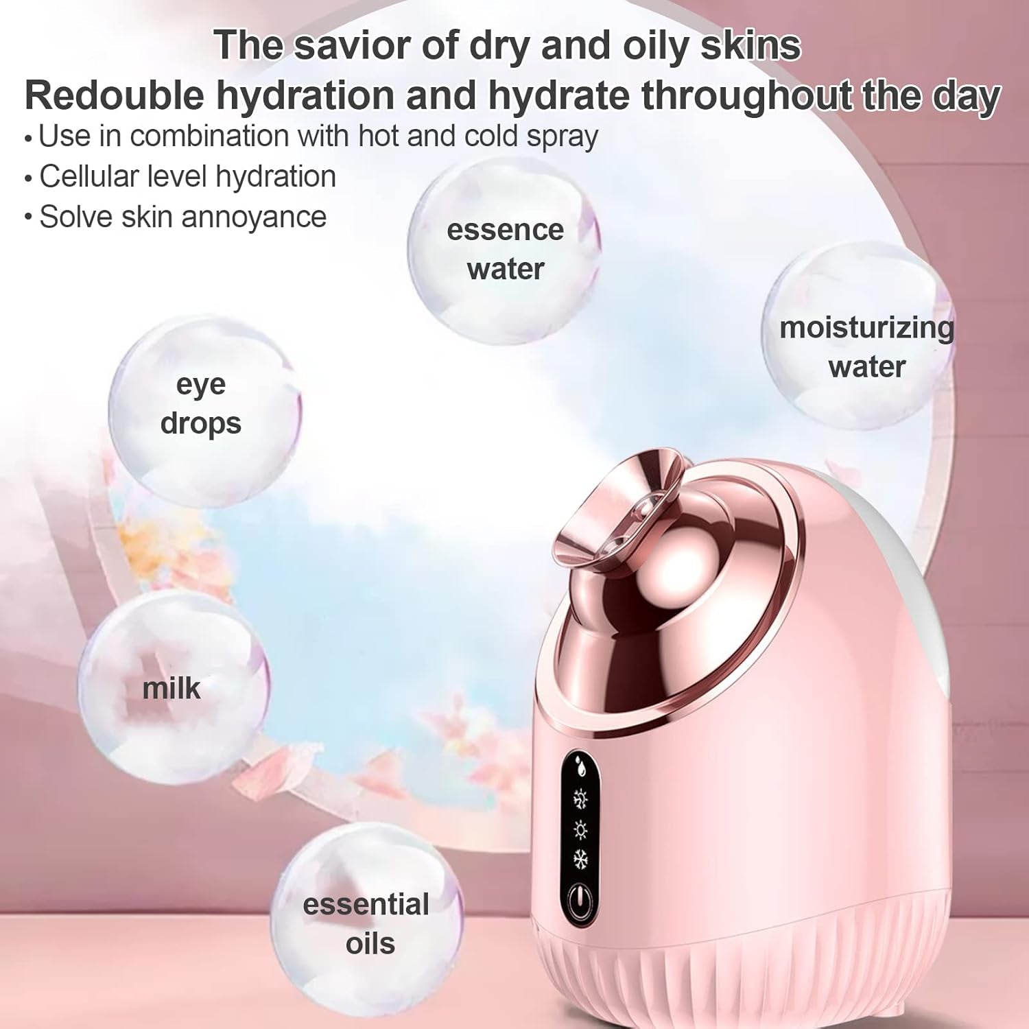 Nano Ionic Facial Steamer